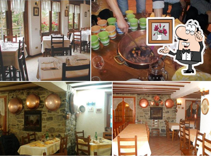 Gli interni di Ristorante Albergo La Genzianella