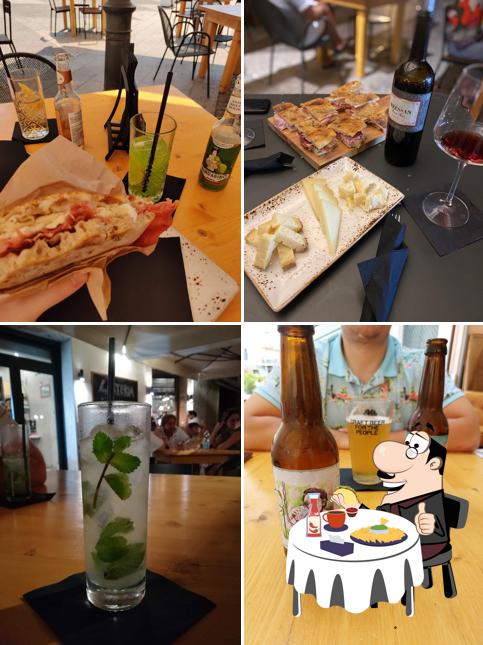 Piatto di formaggi al Latteria