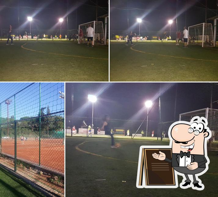 Gli esterni di Pizzeria Del Circolo Sportivo Zenith