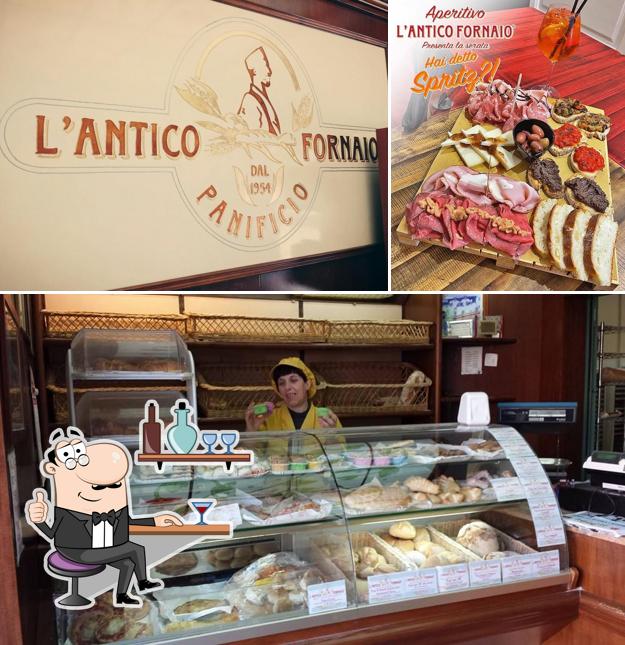 Dai un'occhiata agli interni di L'antico Fornaio