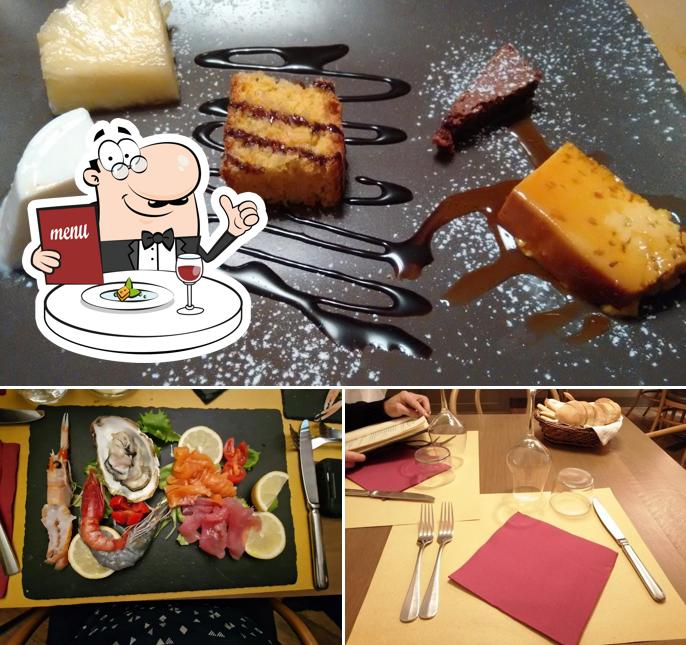 Cibo al Ristorante 4 Stagioni