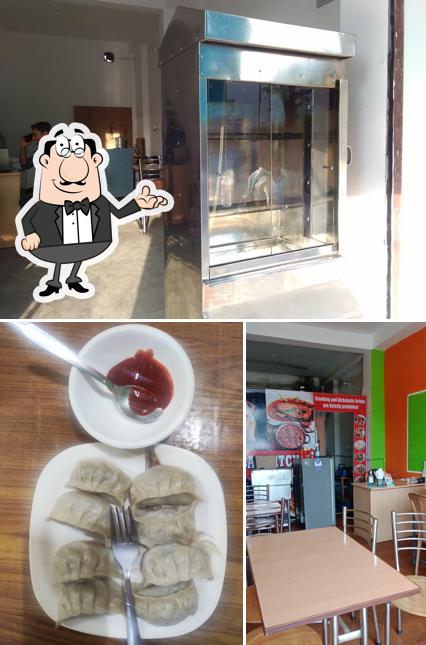 The photo of interior and food at BERACAH KITCHEN