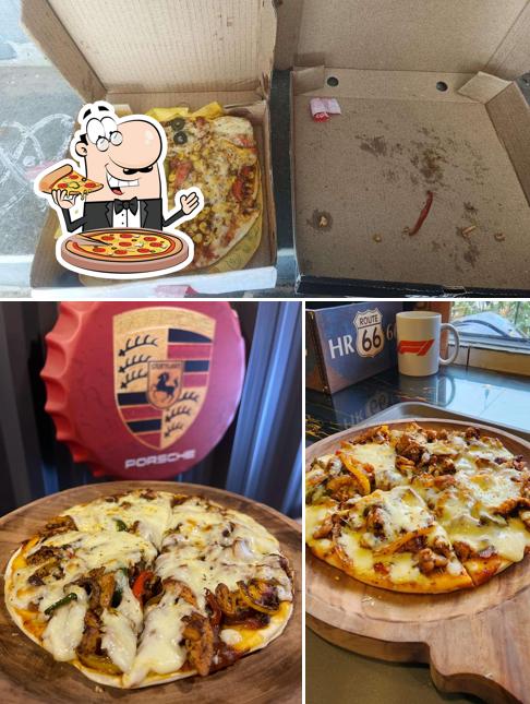 Try out pizza at Enzo Cafe