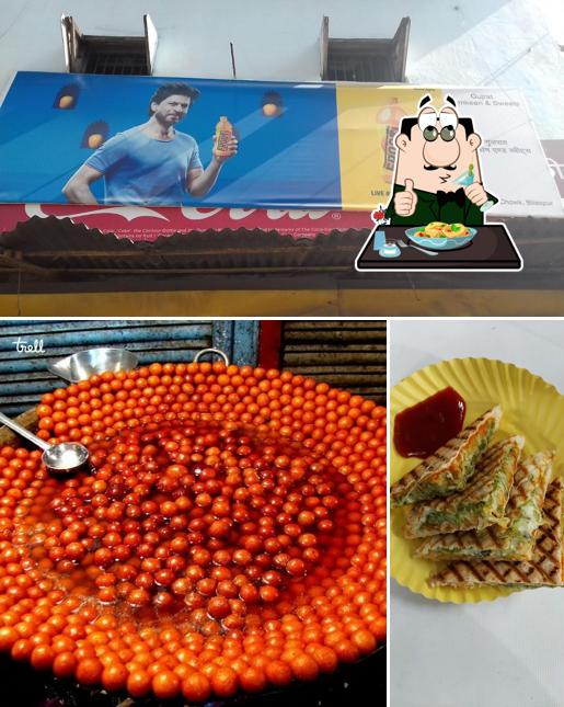 This is the image displaying food and beverage at Gujarat Namkeen & Sweets