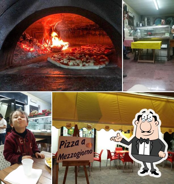Gli interni di La pizza da Felice