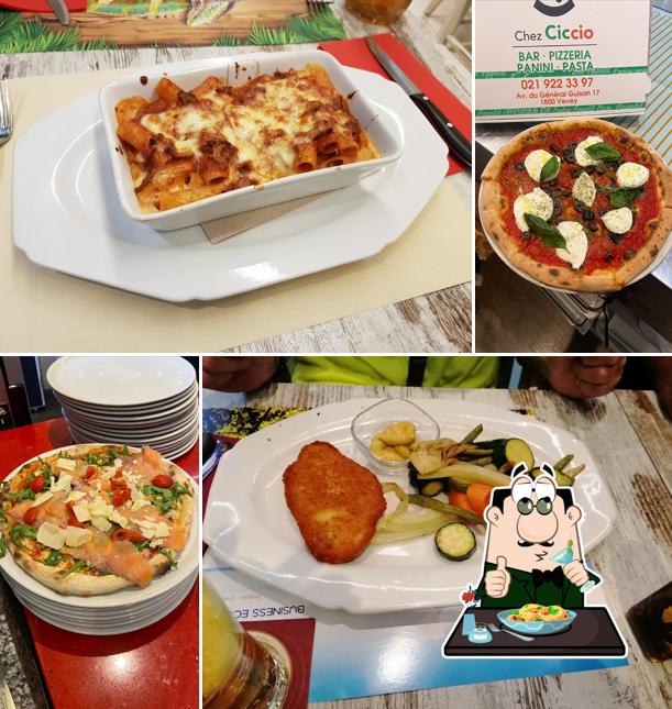 Cibo al Pizzeria Chez FER-RO Vevey