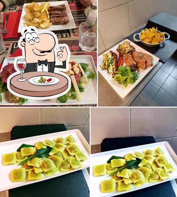 Platti al The Piola casa della carne piemontese