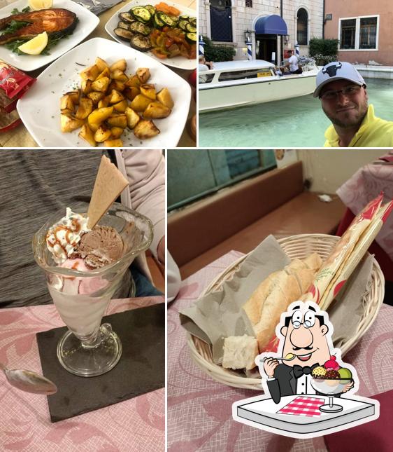 Venice Delights serve un'ampia selezione di dolci