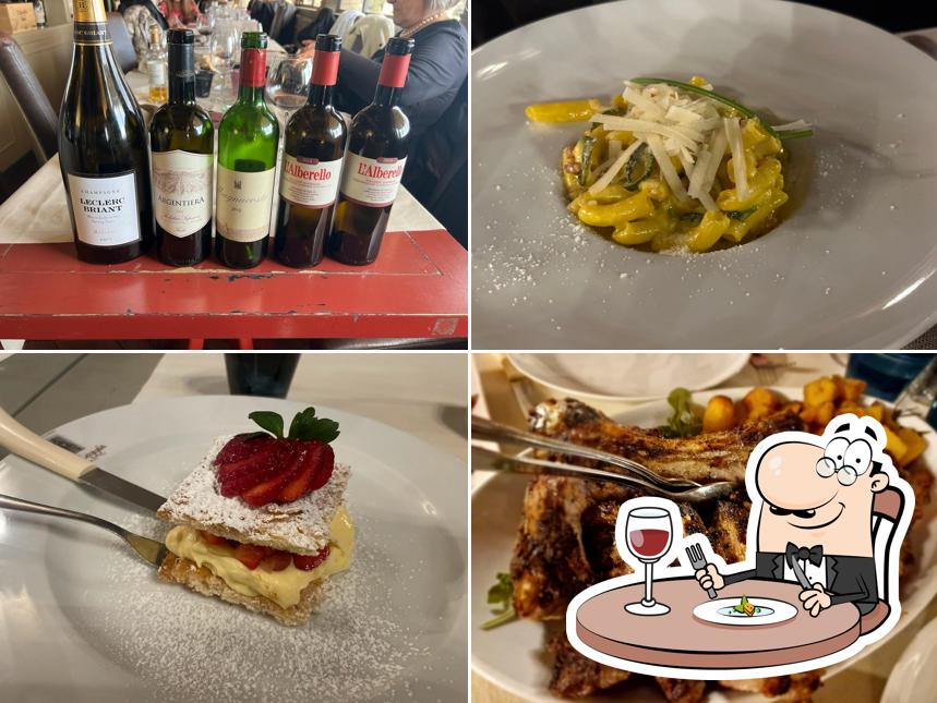 Platti al Ristorante la Reggia degli Etruschi