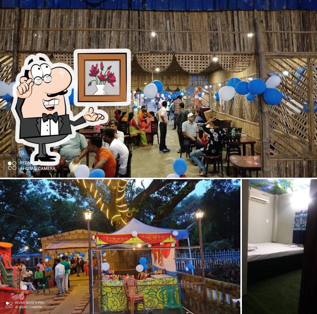 The interior of Royal Holidays Resort And Restaurant