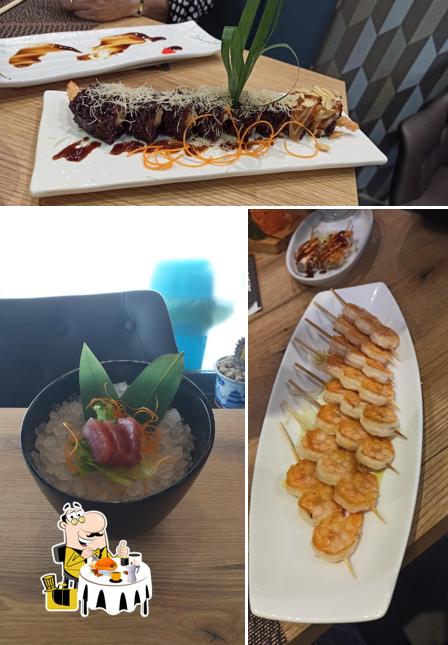 Guarda la foto che presenta la cibo e interni di Sushi Mo