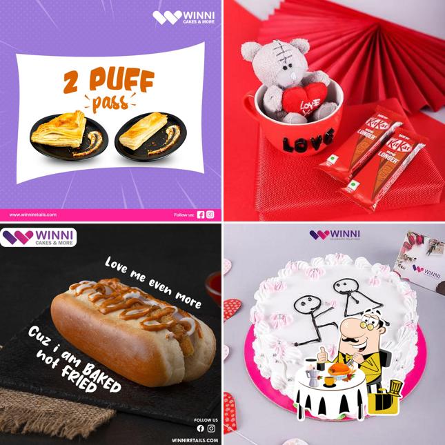 Food at Winni Cakes & More