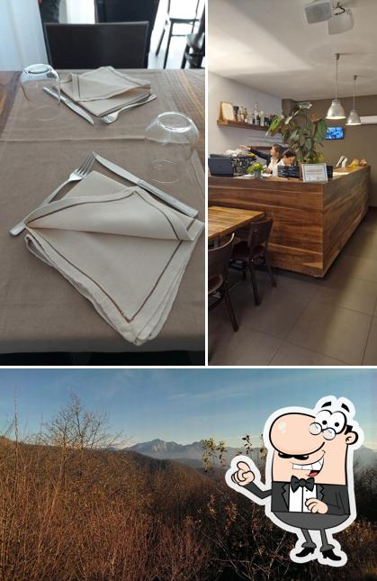 Dai un’occhiata alla immagine che raffigura la interni e esterno di Trattoria Riposo