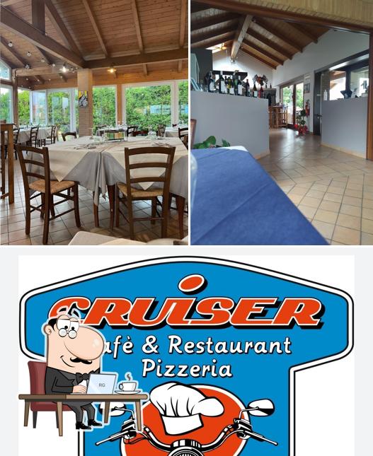 Gli interni di Cruiser Cafè & Restaurant