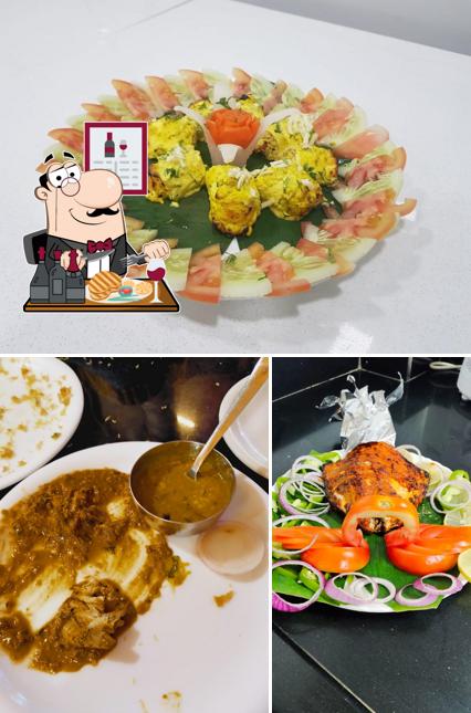 Get meat dishes at Dawat Restaurant