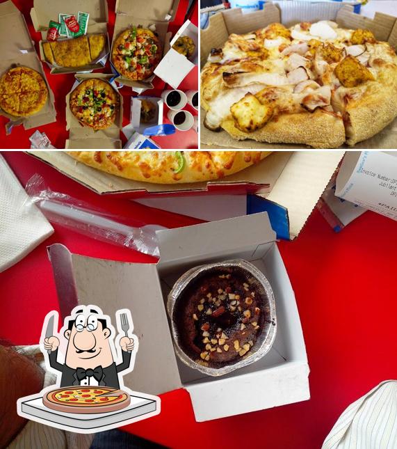 Try out pizza at Domino's Pizza Begpur, Aligarh