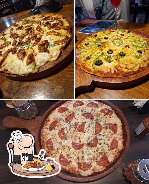 Try out different variants of pizza