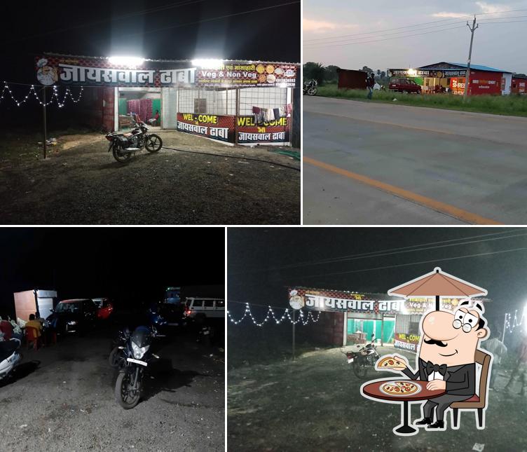 Check out how Jaiswal dhaba looks outside