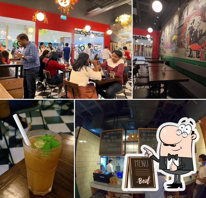 Here's a photo of Jamie Oliver's Pizzeria