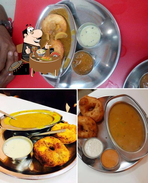 Meals at New South Indian Hut