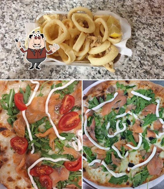 Platti al Pizzeria D'asporto La Luna