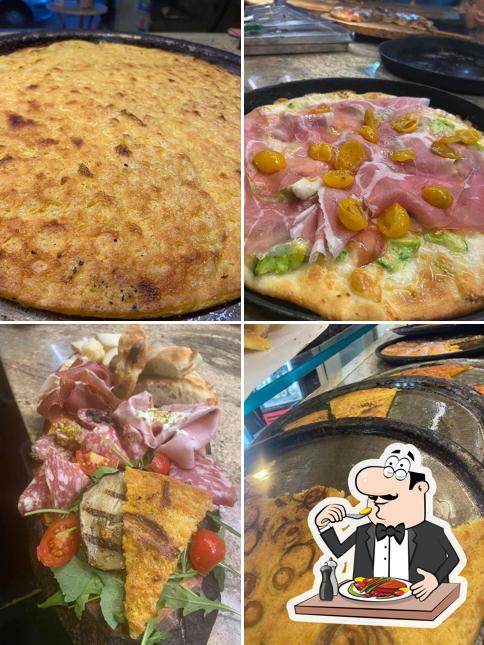 Platti al Pizzeria La Casaccia