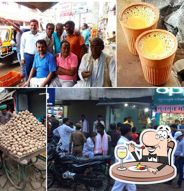 Chocolate mousse at Birendra Tea Stall