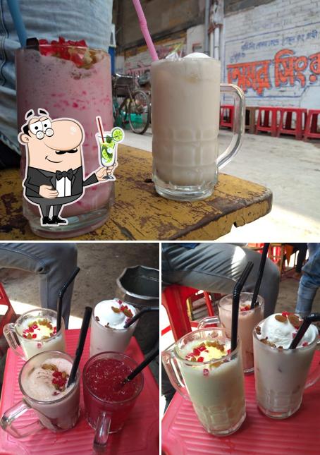 Enjoy a drink at Delicious Food Court