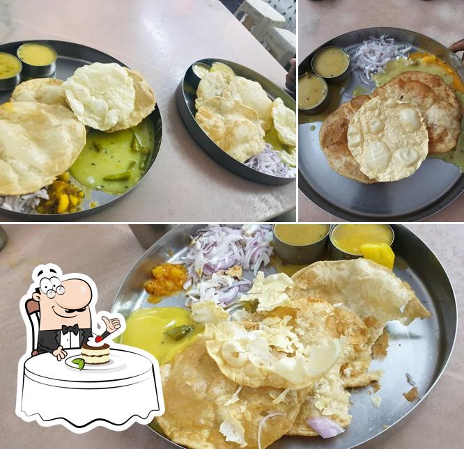 Gujarati Sourashtra Hotel serves a number of desserts