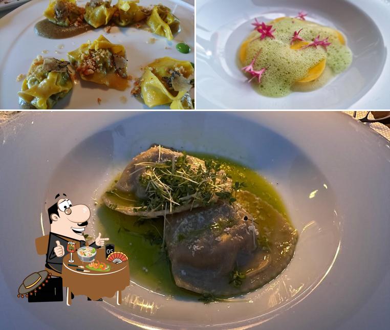 Cibo al Ristorante Castel Flavon