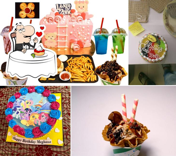 Just Bake Tellapur provides a selection of desserts