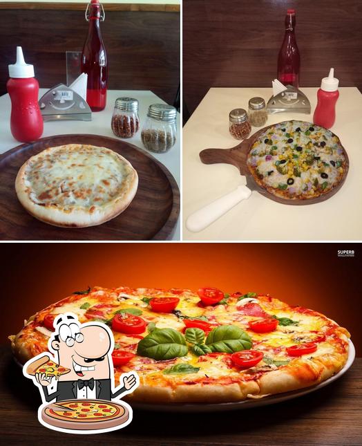 Try out pizza at Libra's Pizza