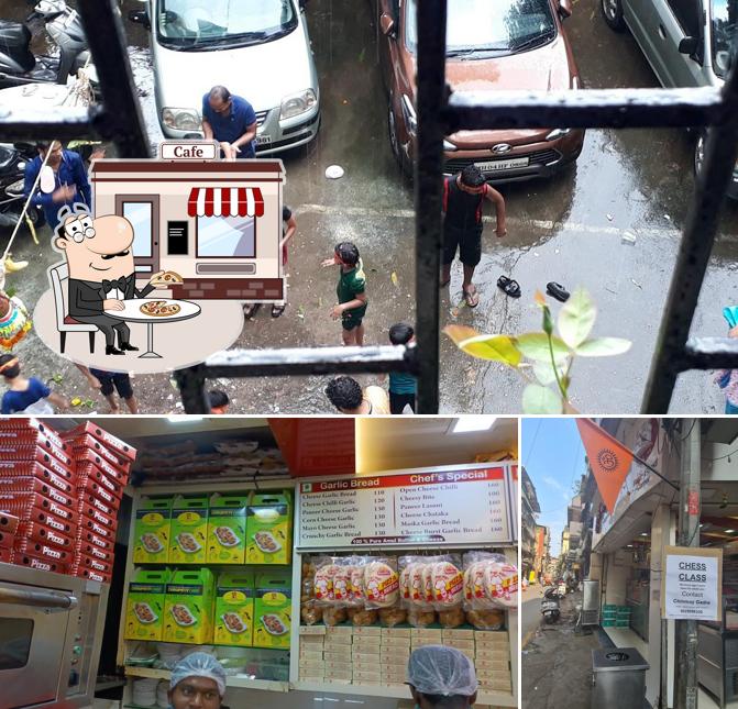 This is the photo displaying exterior and interior at Shree Ram Fast Food Corner