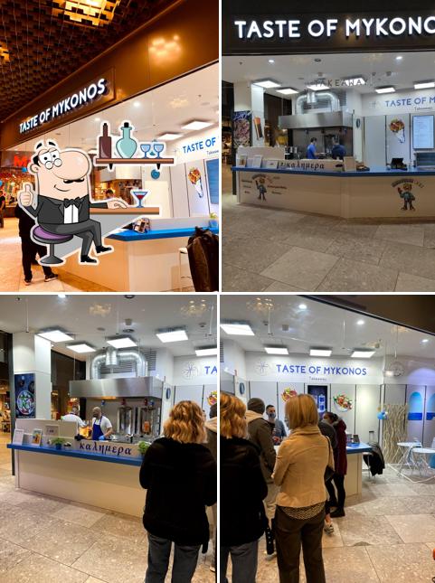Gli interni di Taste of Mykonos - Luzern
