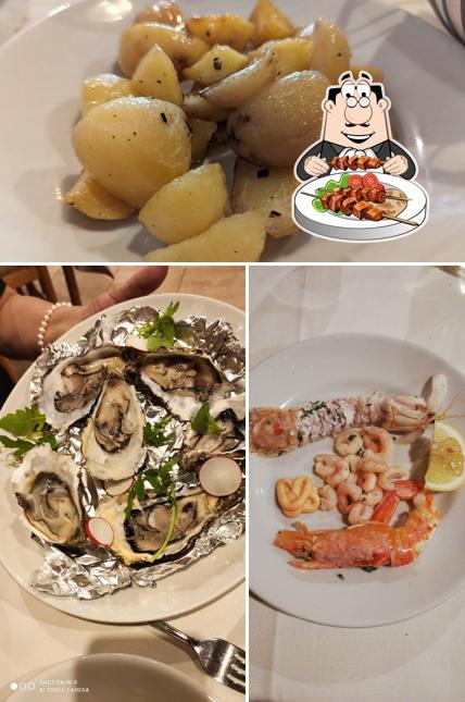 Scampi al Trattoria Al Giardino