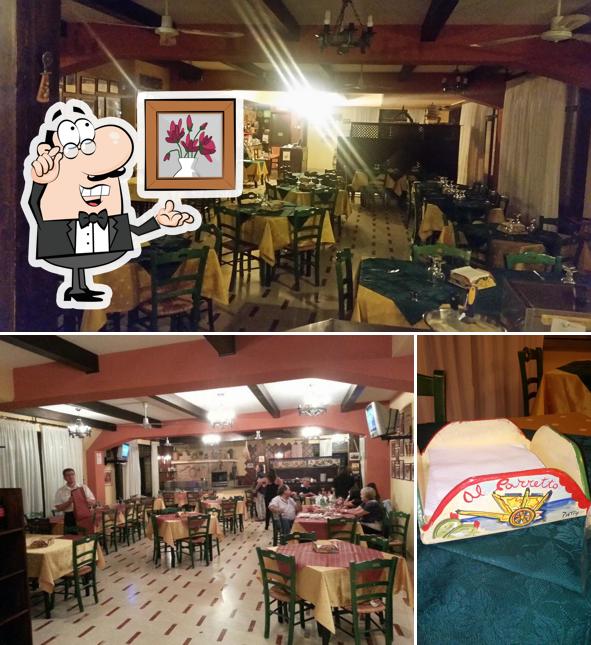Dai un'occhiata agli interni di Antica trattoria pizzeria "Al Carretto"