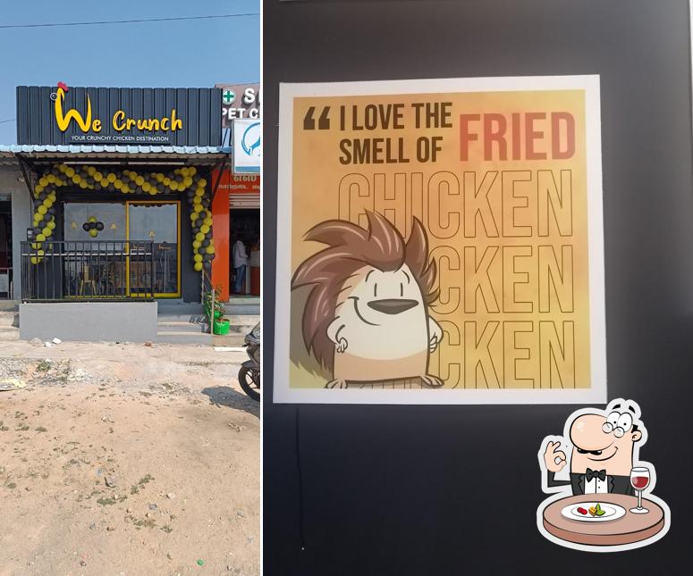 Food at We Crunch Hosur