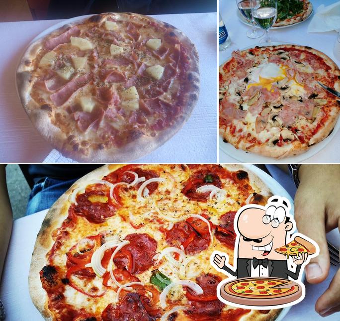 Prenditi tra le molte varianti di pizza