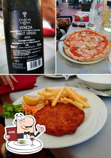 La foto della cibo e birra di Risto-Grill Pizzeria Barbablù