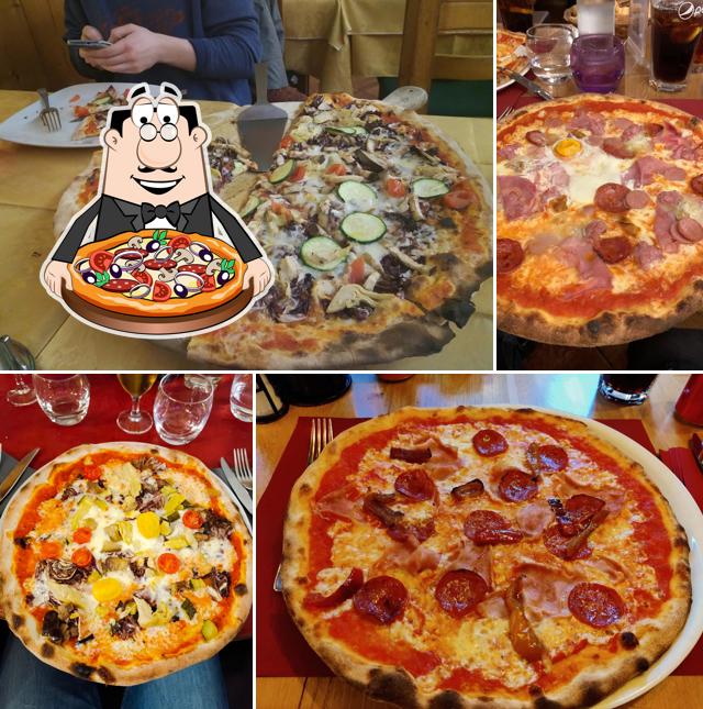 A Ristorante Pizzeria al Pappagallo, puoi ordinare una bella pizza