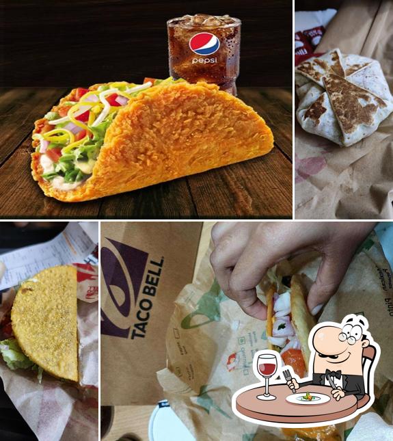 Food at Taco Bell