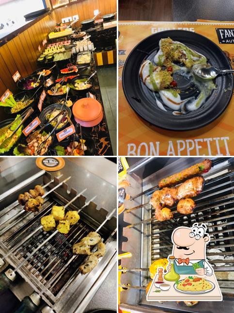 Food at The Big Grill