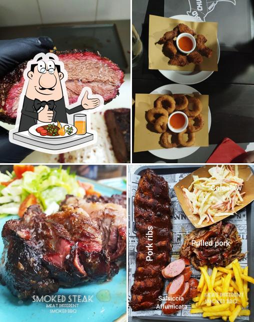 Cibo al Meat Different smoked bbq