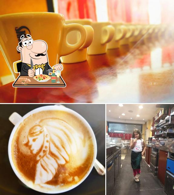 Questa è la immagine che raffigura la cibo e interni di Caffetteria - Rebecca cafè