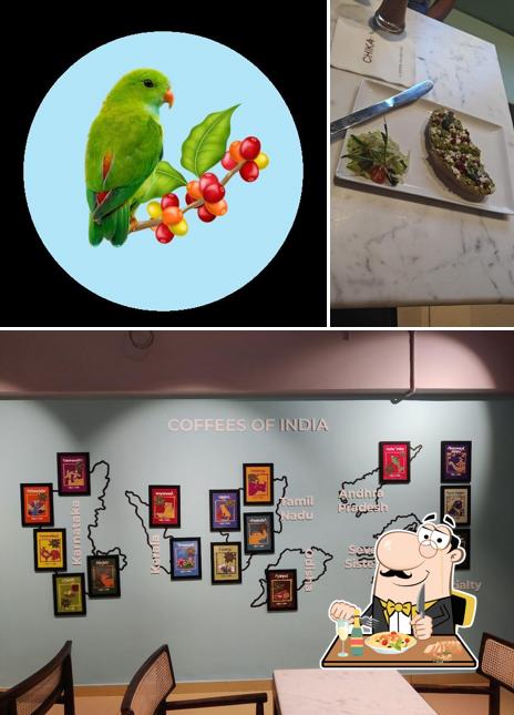 This is the image displaying food and exterior at Chika