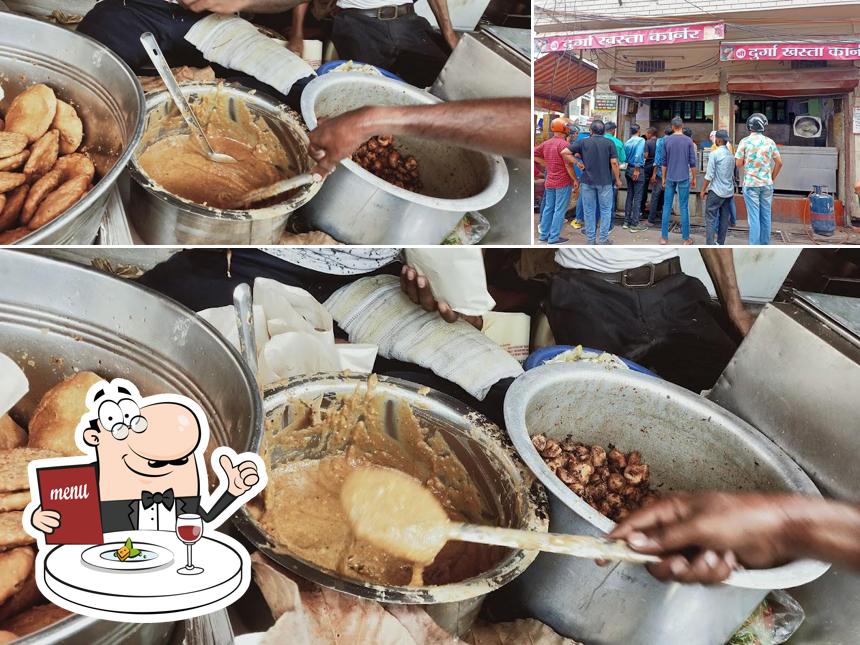 Check out the image depicting food and beverage at Durga Khasta Corner