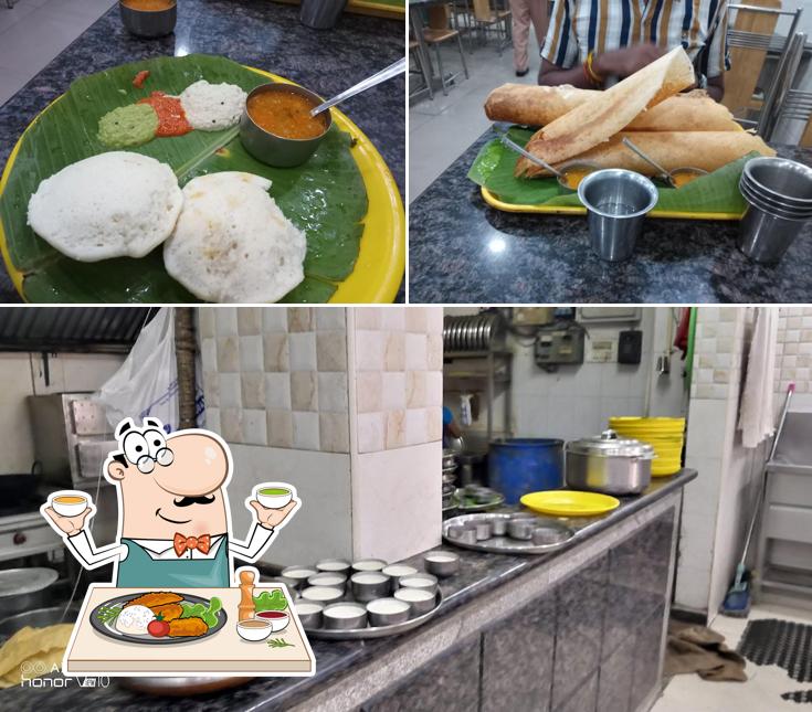 Meals at Hotel Saravana Bhavan