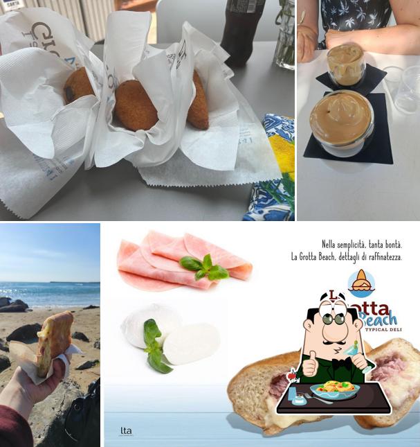 Cibo al La Grotta Beach
