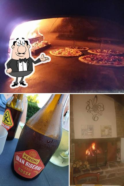 La interni e birra del ristorante