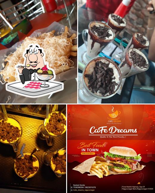 Cafe Dreams serves a variety of sweet dishes